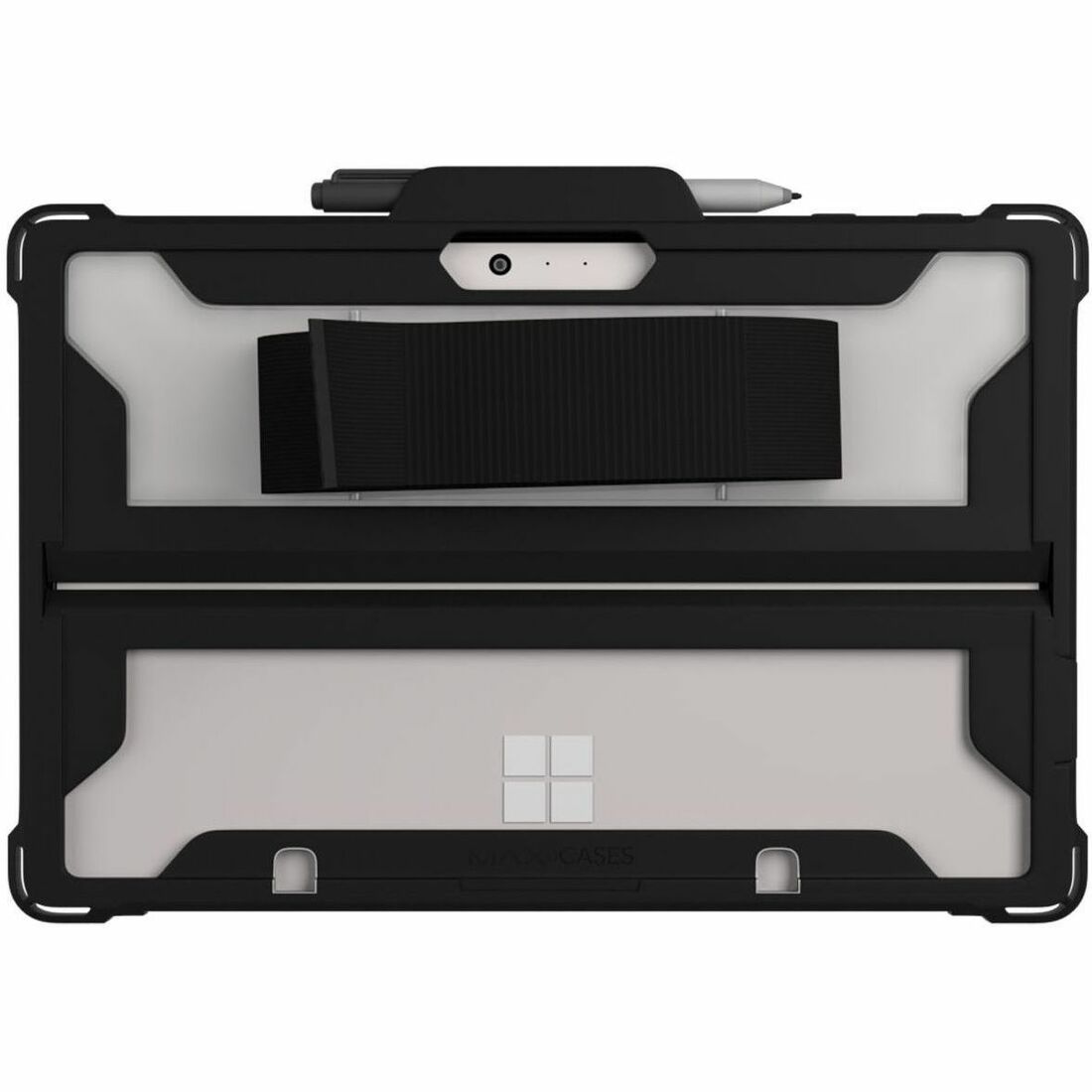 MAXCases Extreme Shell for Microsoft Surface Go 1/2/3 10" (Black) - MS-ES-SG-G2-BLK