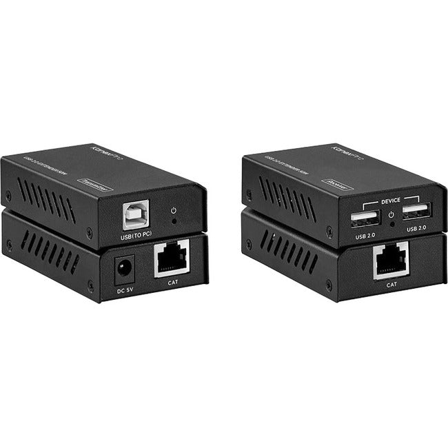 KanexPro USB 2.0 Extender over Cat6 50 Meters - EXT-USB2100M