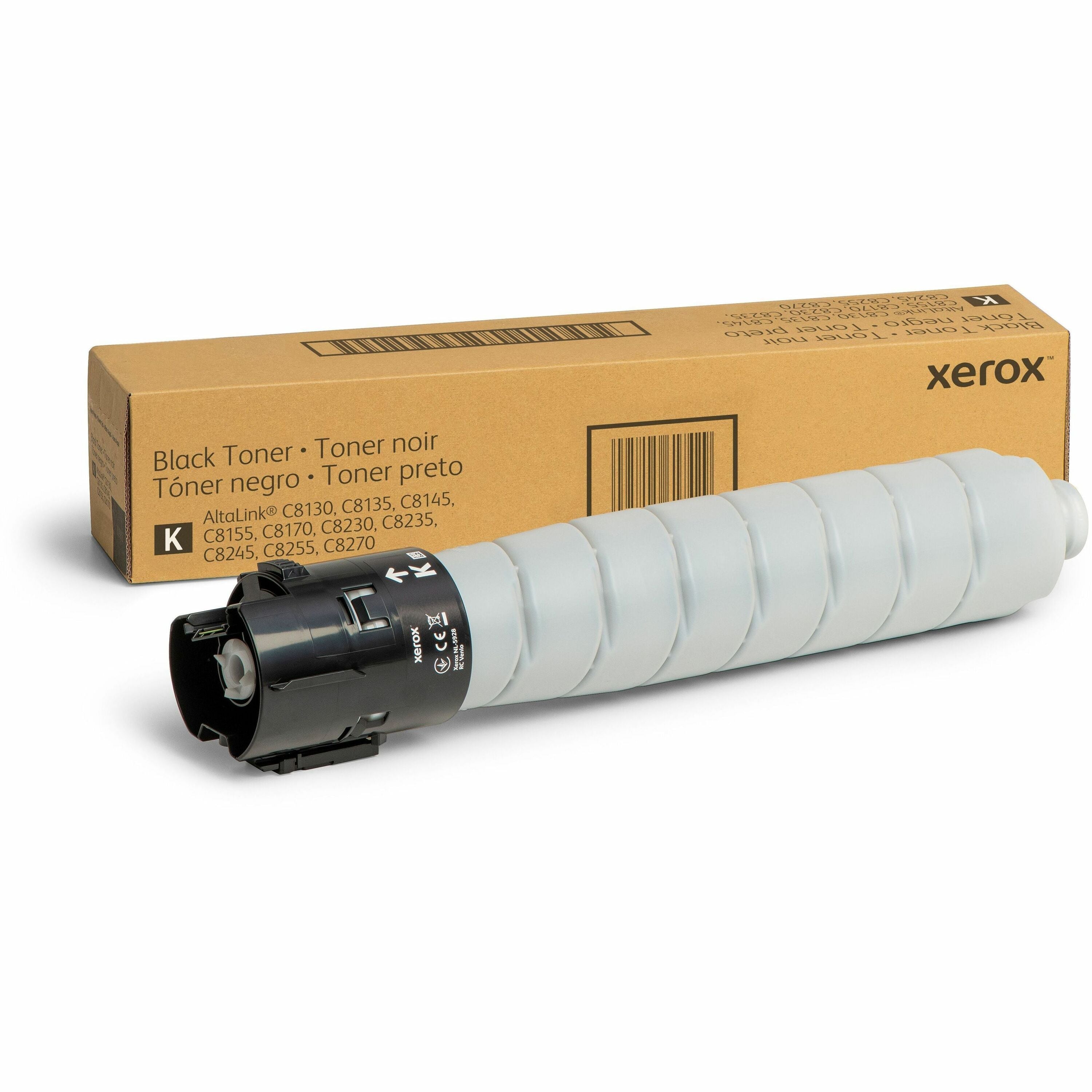 Xerox Genuine Xerox&reg; AltaLink&reg; C8100 Series Color Multifunction Printers? C8200 Series Color Multifunction Printers Black Toner Cartridge - 006R01746