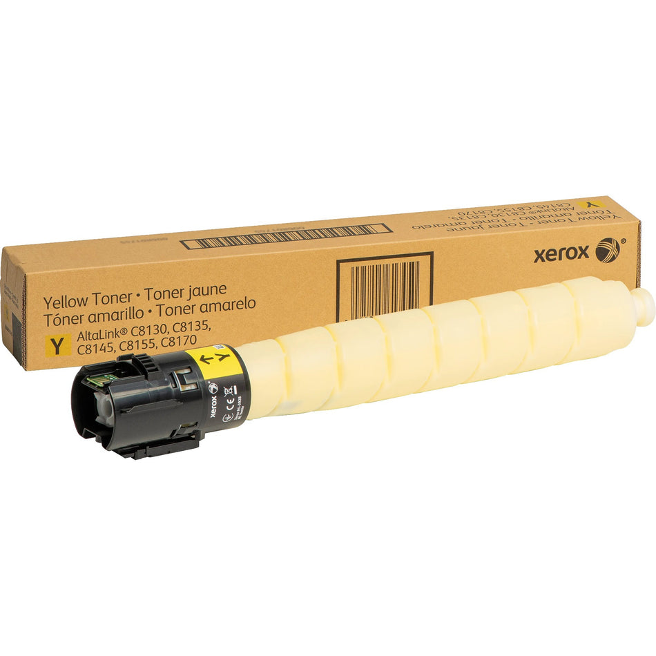 Xerox Original Laser Toner Cartridge - Yellow Pack - 006R01749