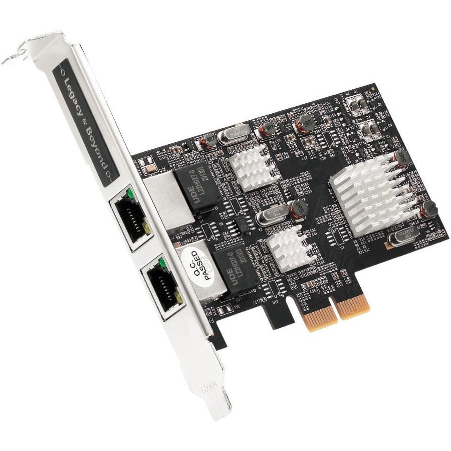 SIIG Dual 2.5G 4-Speed Multi Gigabit Ethernet PCIe Card - LB-GE0711-S1