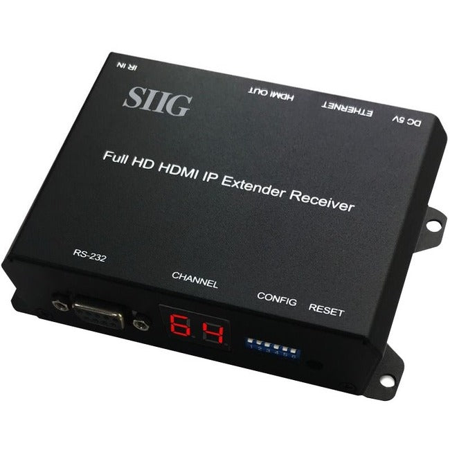 Full HD HDMI Extender over IP with PoE/RS-232 & IR - Decoder (RX) - CE-H26511-S1