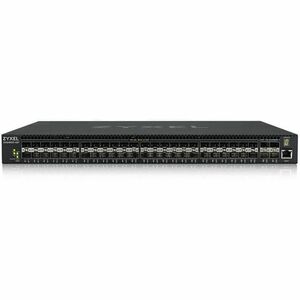 ZYXEL XGS4600-52F 48-port Gigabit SFP L3 Managed Aggregation Switch with 4 SFP+ 10G Uplinks (DC Power Version) - XGS4600-52F-DC