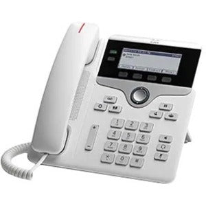 Cisco 7821 IP Phone - Refurbished - Corded - Corded - Wall Mountable - White, Charcoal - CP-7821-3PWNAK9-RF