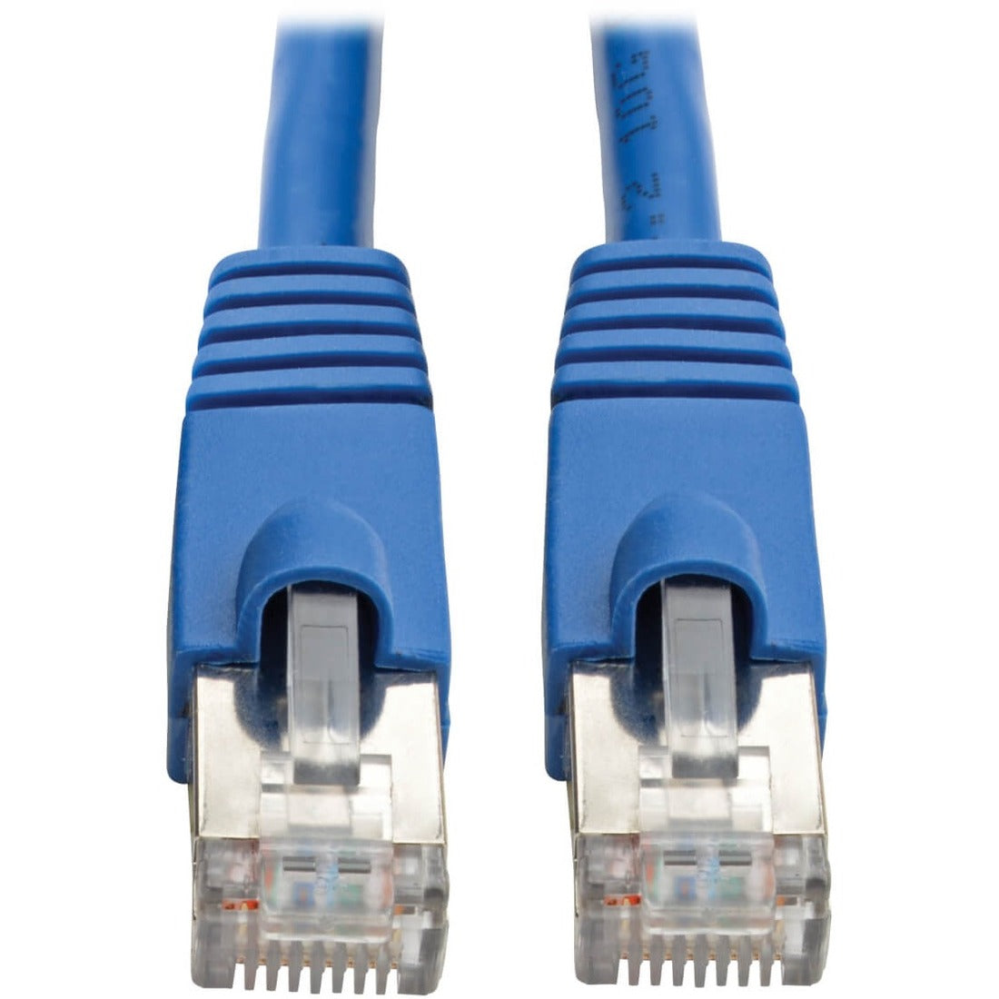 Tripp Lite by Eaton Cat6a 10G Snagless Shielded STP Ethernet Cable (RJ45 M/M) PoE Blue 6 ft. (1.83 m) - N262-006-BL