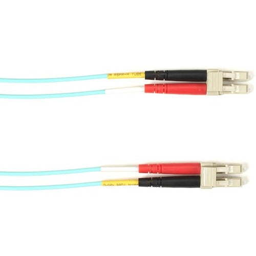 Black Box Fiber Optic Duplex Patch Network Cable - FOLZHM4-030M-LCLC-AQ