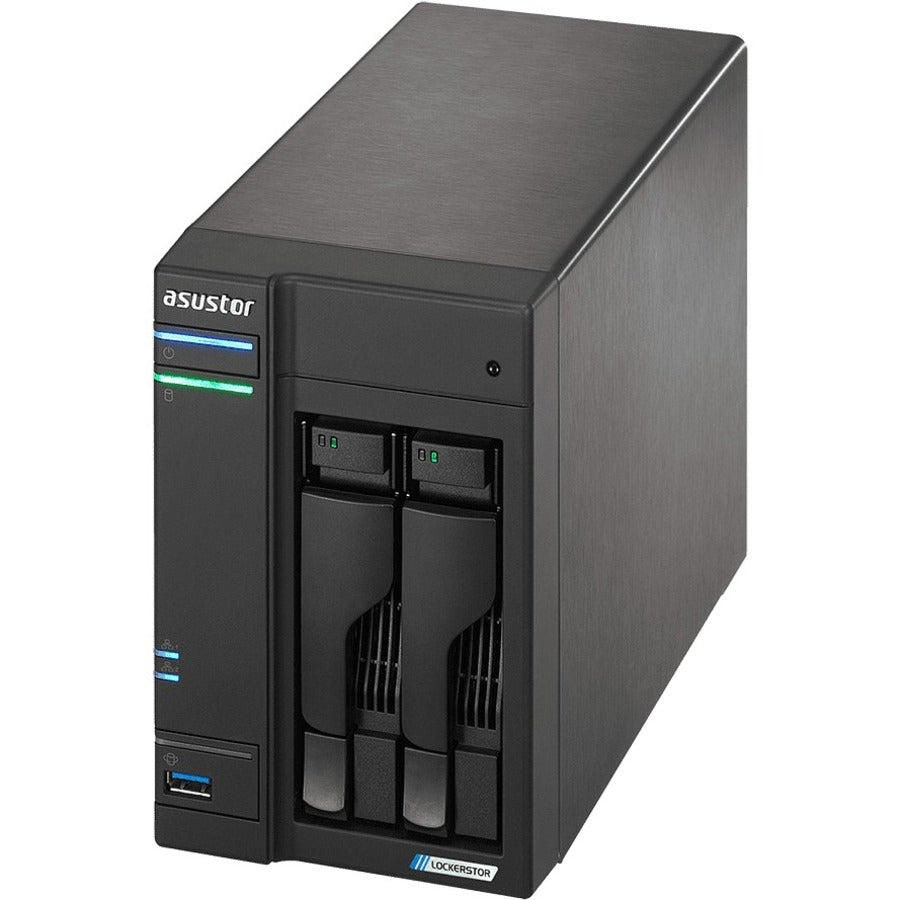 ASUSTOR Lockerstor 2 AS6602T SAN/NAS Storage System - AS6602T