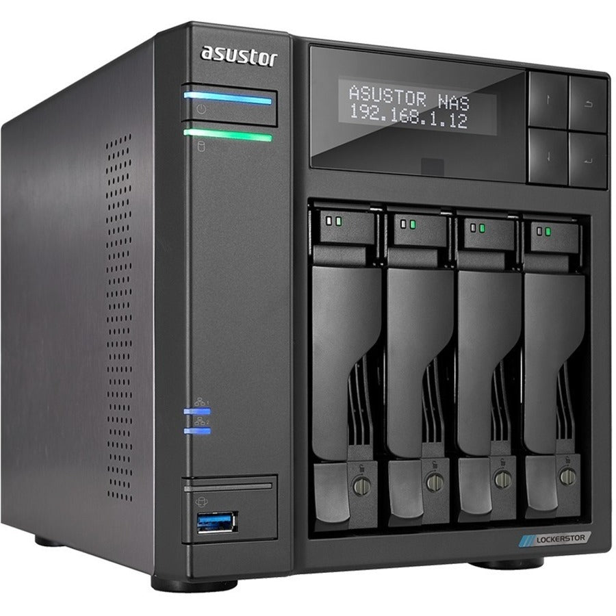 ASUSTOR Lockerstor 4 AS6604T SAN/NAS Storage System - AS6604T