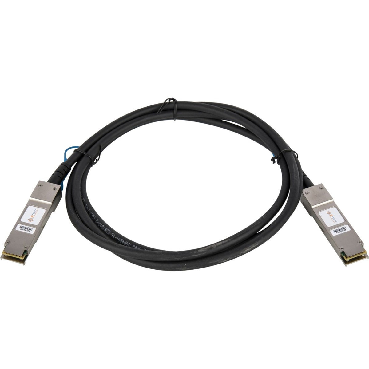 ENET Cisco QSFP-H40G-CU4M Compatible TAA Compliant Functionally Identical 40GBASE-CR4 QSFP+ Cable Assembly 4m - QSFP-H40G-CU4M-ENC