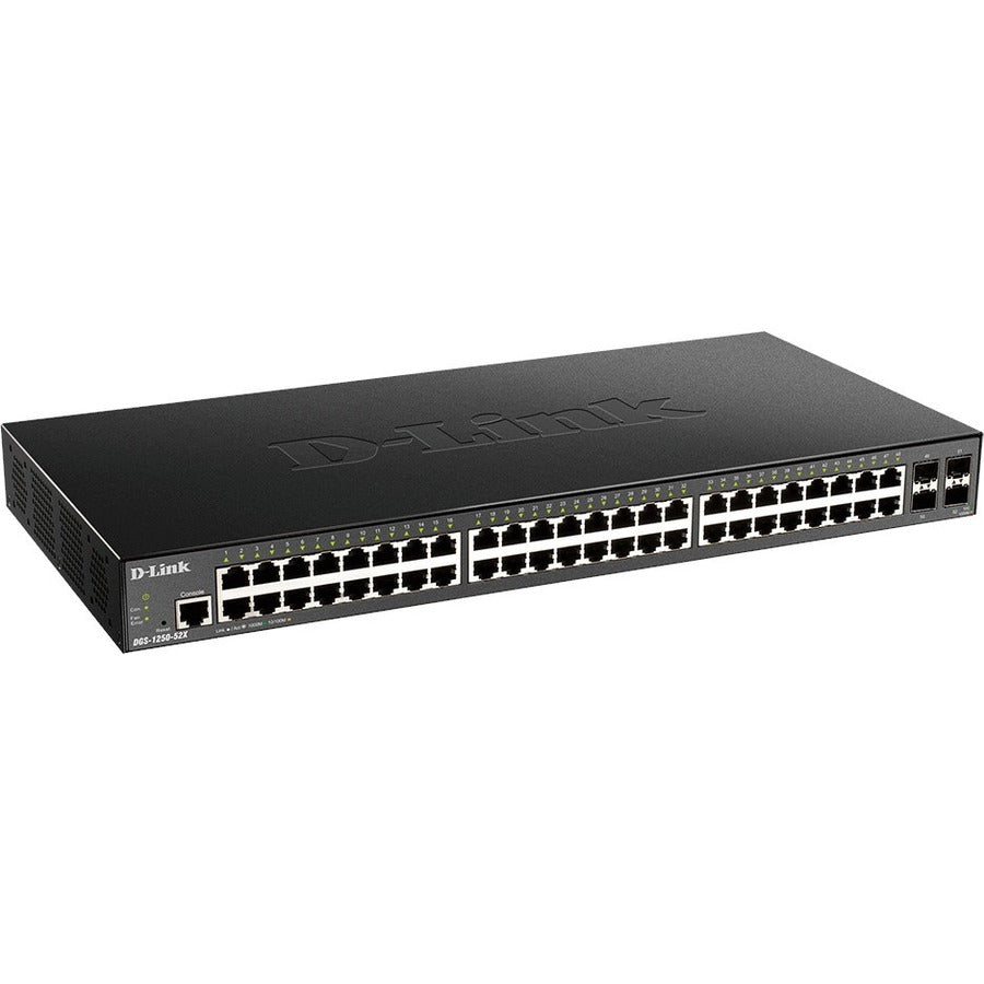 D-Link 52-Port 10-Gigabit Smart Managed Switch - DGS-1250-52X-6KV