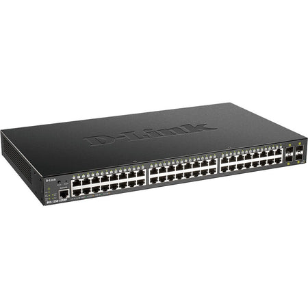 D-Link 52-Port 10-Gigabit Smart Managed PoE Switch - DGS-1250-52XMP-6KV