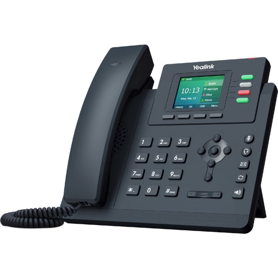 Yealink T33G IP Phone - Corded/Cordless - Corded - Wall Mountable, Desktop - Classic Gray - SIP-T33G