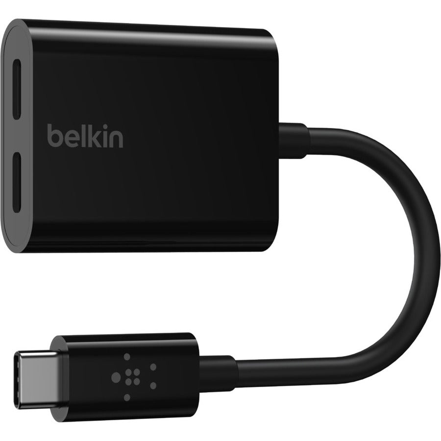 Belkin USB-C Audio + Charge Adapter - F7U081BTBLK