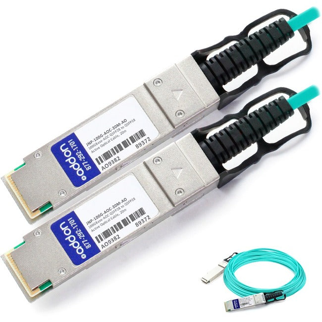 AddOn Fiber Optic Network Cable - JNP-100G-AOC-20M-AO