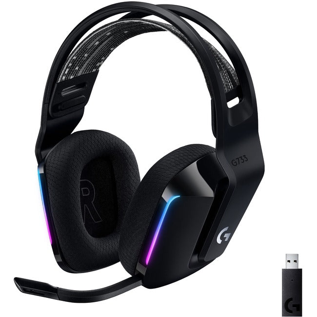 Logitech G733 Lightspeed Wireless RGB Gaming Headset - 981-000863