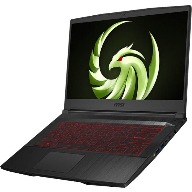 MSI Bravo 15 Bravo 15 A4DDR-247 15.6" Gaming Notebook - Full HD - 1920 x 1080 - AMD Ryzen 7 4800H 2.90 GHz - 16 GB Total RAM - 512 GB SSD - Aluminum Black - BRAVO15247