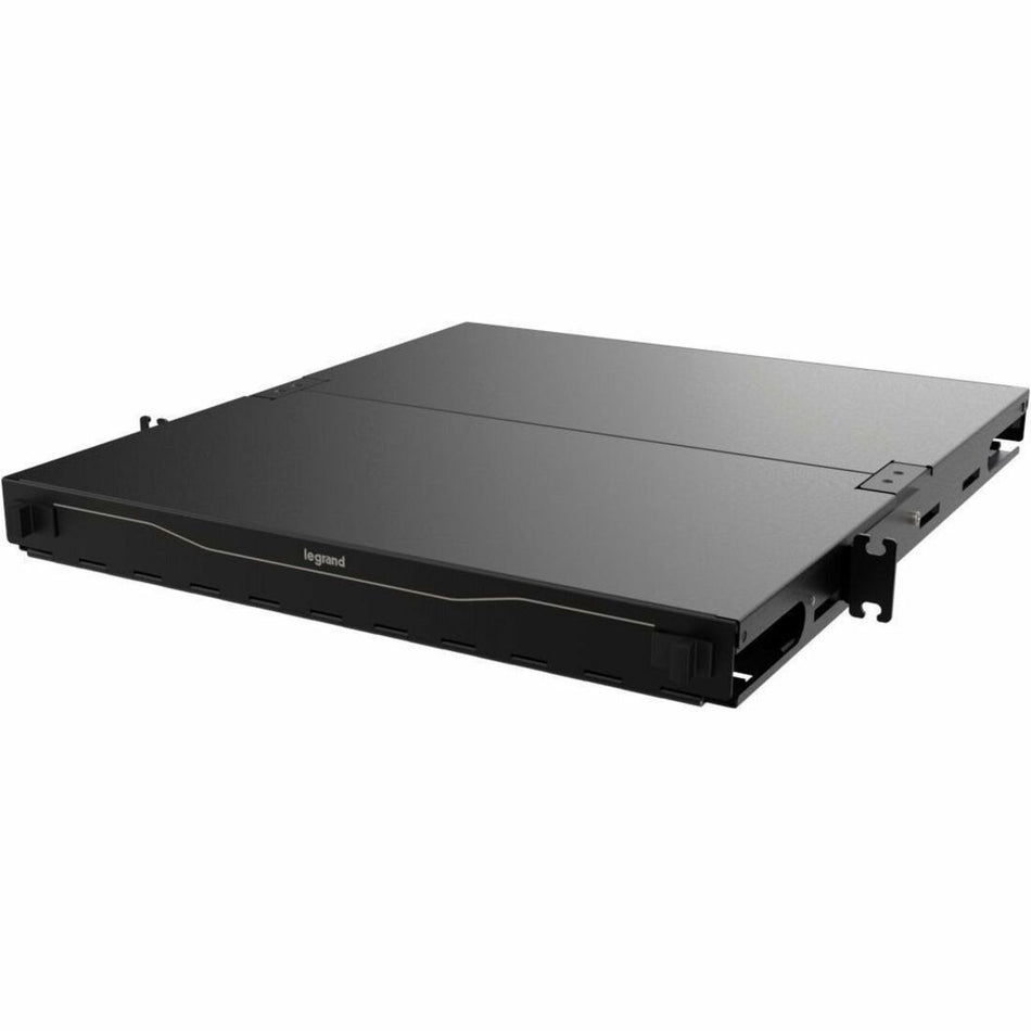 Ortronics 2 RU Q-Series Standard Density Rack-Mount Fiber Enclosure - EQ02U-CHC