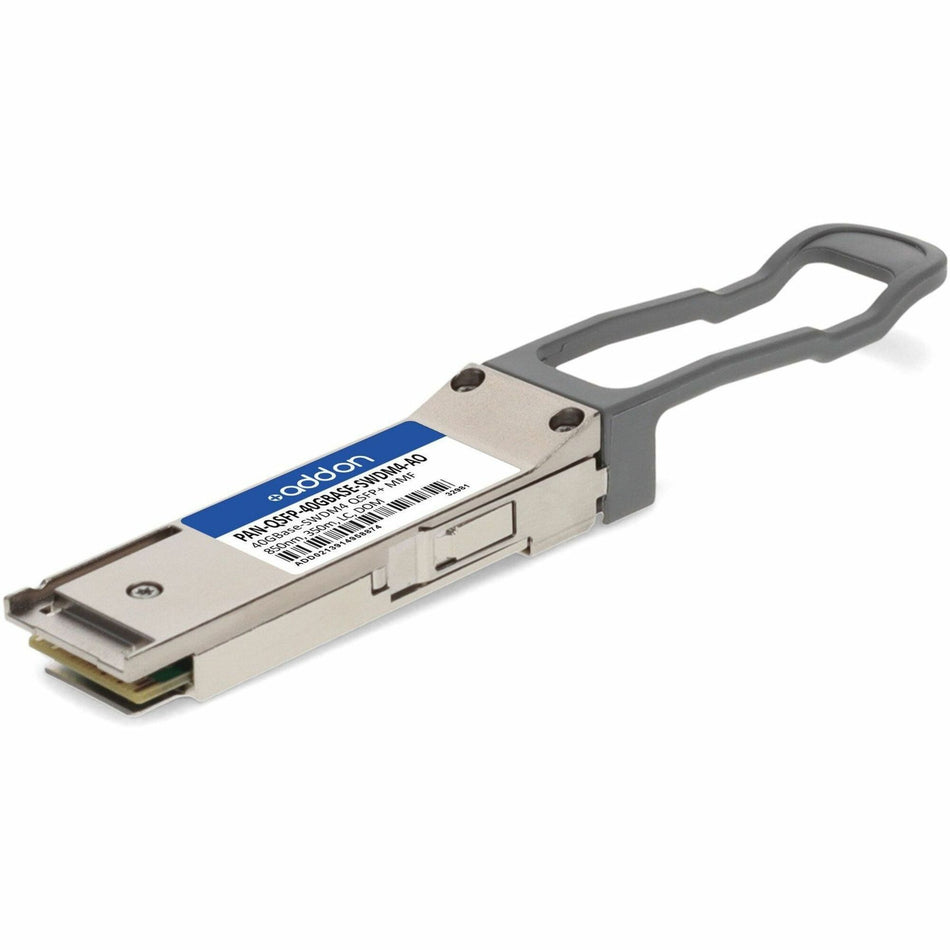 AddOn Palo Alto Networks&reg; PAN-QSFP-40GBASE-SWDM4 Compatible TAA 40GBase-SWDM4 QSFP+ Transceiver (MMF, 850nm, 100m, LC, DOM) - PAN-QSFP-40GBASE-SWDM4-AO
