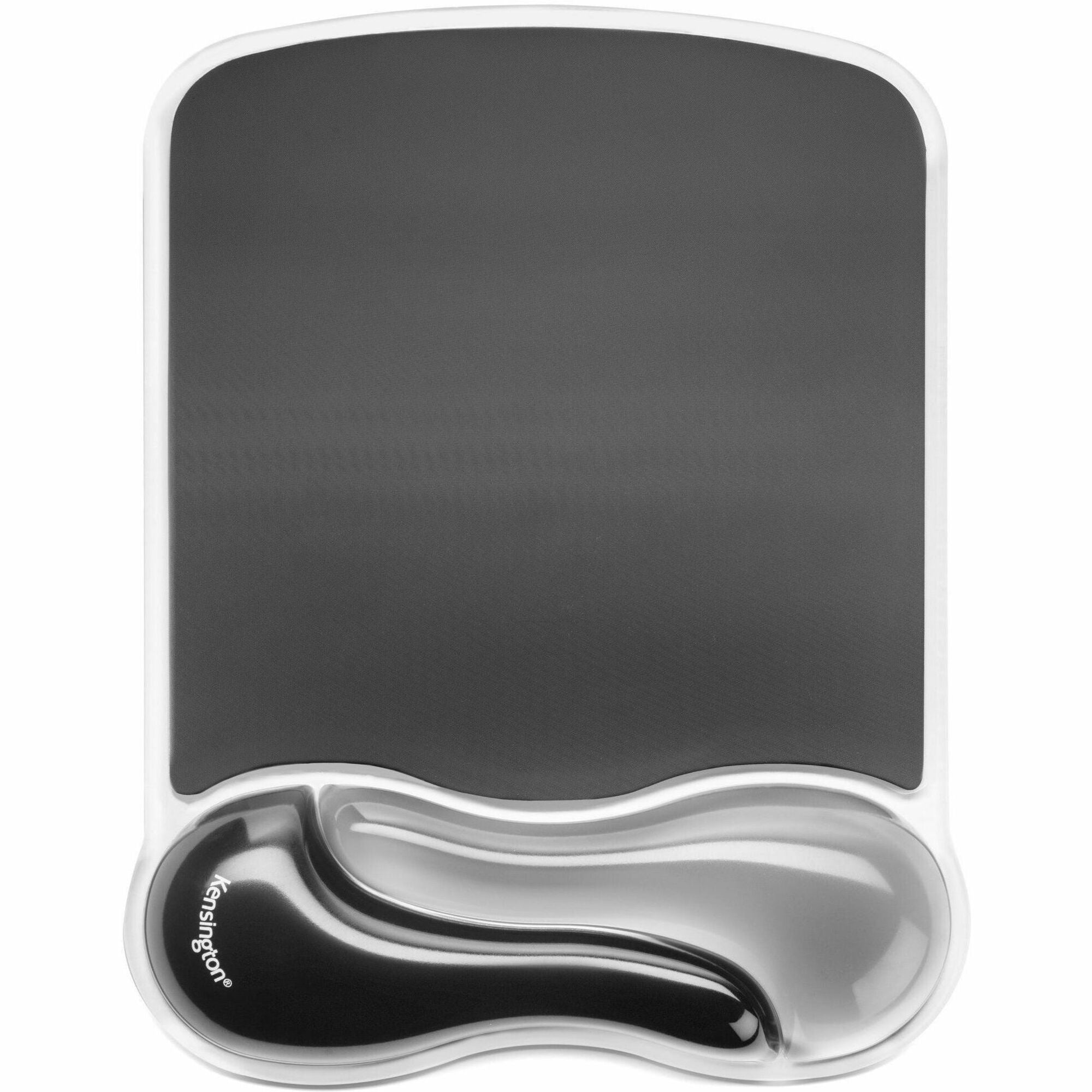 Kensington DuO Gel Wave Mouse Pad & Wrist Rest - K62399US