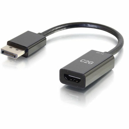 C2G 8in DisplayPort Male to HDMI Female Passive Adapter Converter - 4K 30Hz - 54431
