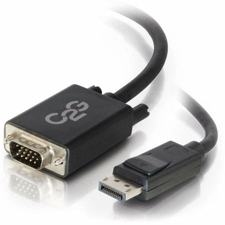 C2G 15ft (4.6m) DisplayPort Male to VGA Male Active Adapter Cable - Black - 54343