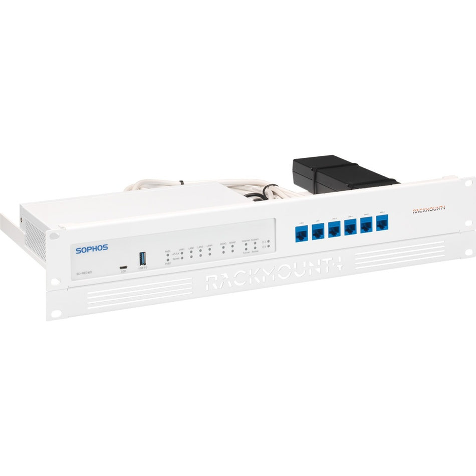 RACKMOUNT.IT Rack Mount for Network Equipment, Firewall - Signal White - RM-SR-T10