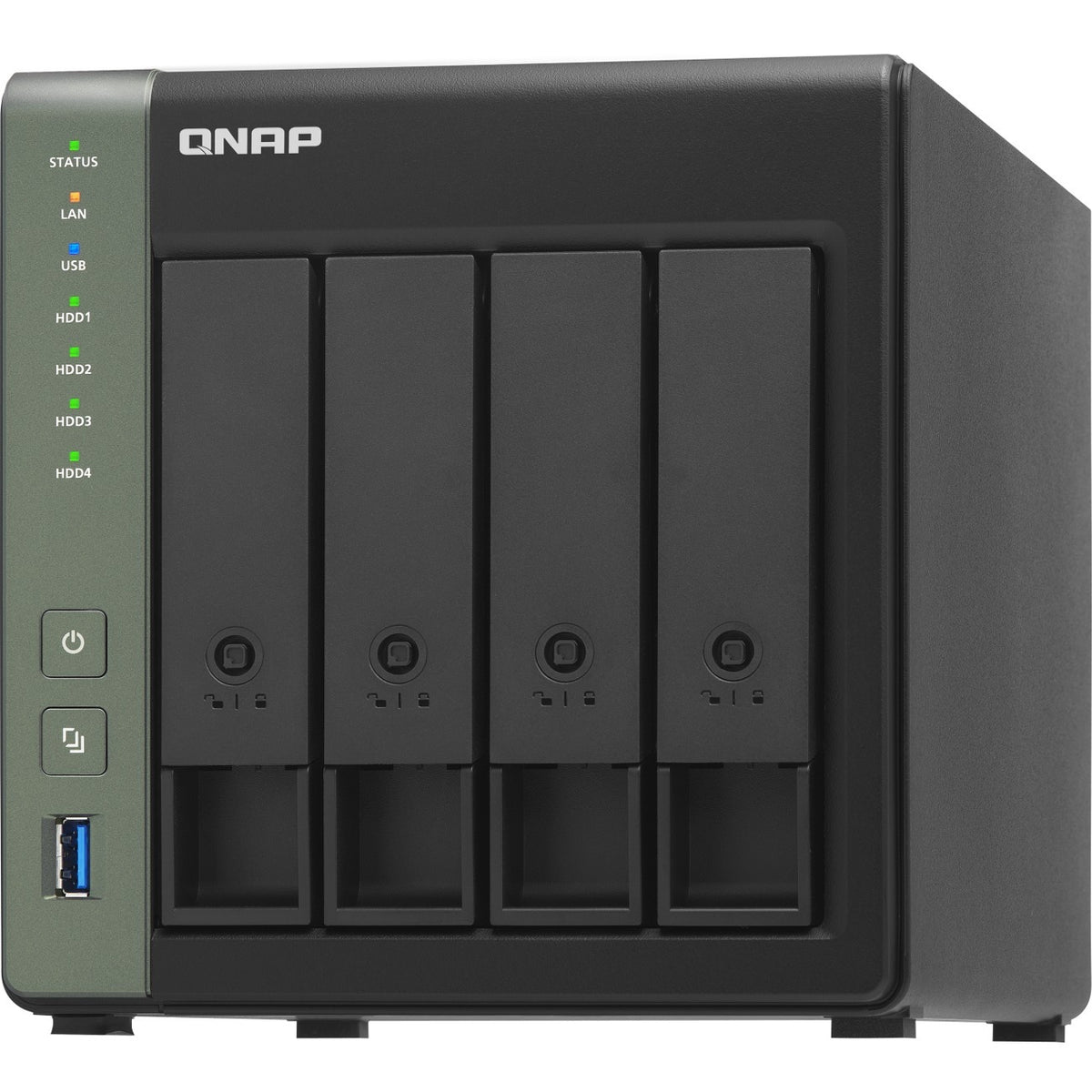 QNAP Cost-effective Business NAS with Integrated 10GbE SFP+ Port - TS-431X3-4G-US