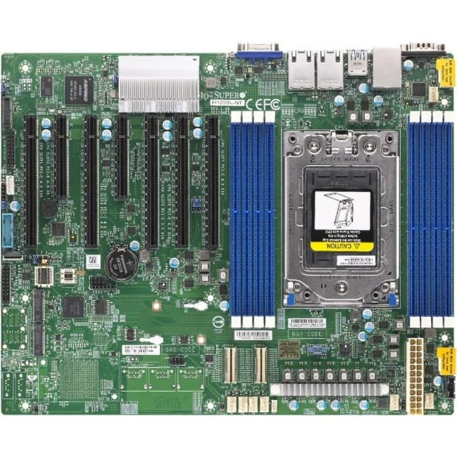 Supermicro H12SSL-NT Server Motherboard - AMD Chipset - Socket SP3 - ATX - MBD-H12SSL-NT-B