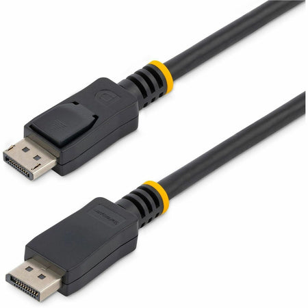StarTech.com 10-Pack 15ft (4.6m) DisplayPort 1.2 Cable, 4K x 2K UHD VESA Certified DP Cable, DP Cord for Monitor, Latching Connectors - DISPLPORT15L10PK