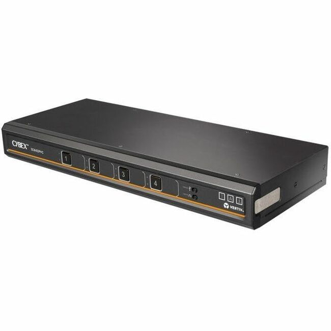 Vertiv Cybex SC800 Secure KVM | Single Head | 4 Port Universal and DPP | USB-C | NIAP version 4.0 Certified (SC845DPHC-400) - SC845DPHC-400