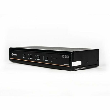 Vertiv Avocent Cybex SC900 Secure Desktop KVM Switch, Dual Head Monitor, 4 Port, Common Access Card, NIAP Version 4.0, TAA Compliant (SC945DPHC-400) - SC945DPHC-400
