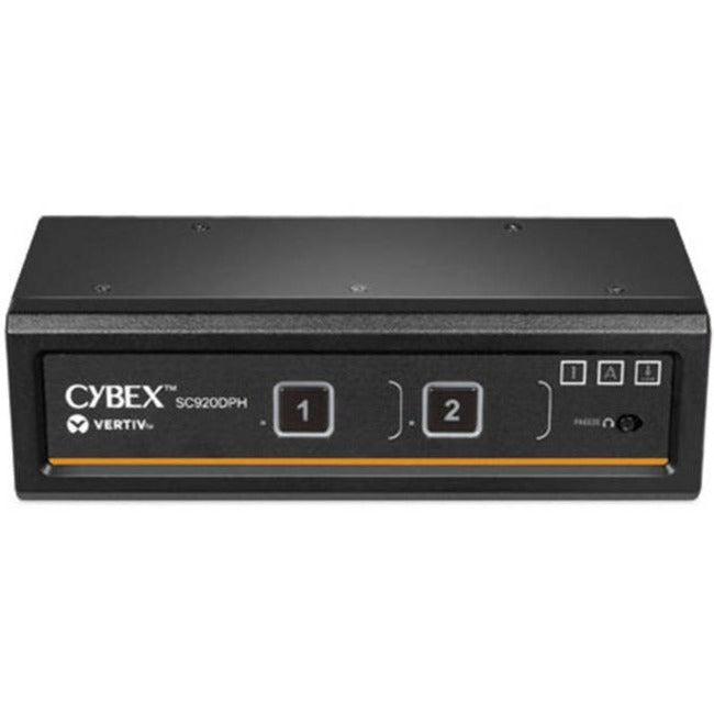 Vertiv Cybex SC900 Secure KVM | Dual Head | 2 Port Universal DisplayPort | NIAP version 4.0 Certified - SC920DPH-400