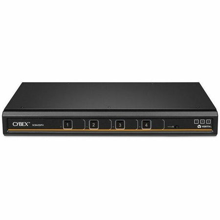 Vertiv Cybex SC800 Secure KVM | Single Head | 4 Port Universal DisplayPort | NIAP version 4.0 Certified (SC840DPH-400) - SC840DPH-400