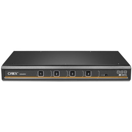 Vertiv Cybex SC800 Secure KVM | Single Head | 4 Port Universal and DVI | NIAP version 4.0 Certified - SC840DVI-400