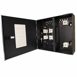 Ortronics Q-Series Mounting Enclosure - Black - WQS-02P