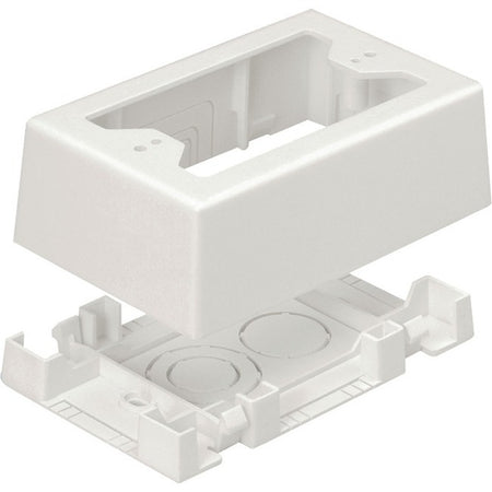 Panduit Surface Raceway Low Voltage Junction Box, White - JBX3510WH-A