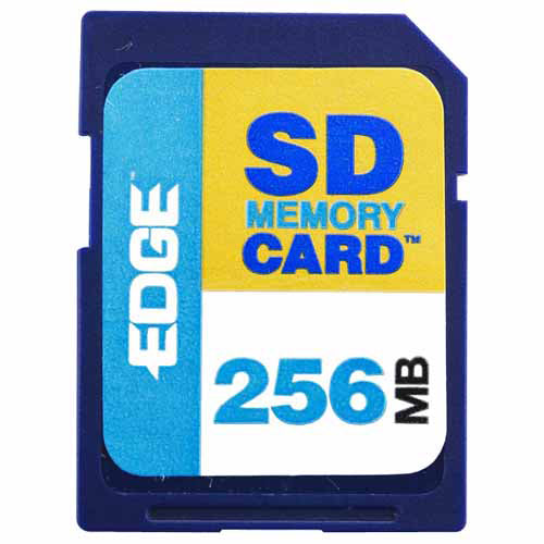 EDGE Tech 256MB Digital Media Secure Digital Card - PE189402