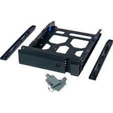 QNAP TRAY-35-BLK02 Drive Bay Adapter for 3.5" Internal - Black - TRAY-35-BLK02