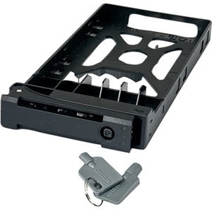 QNAP TRAY-25-BLK01 Drive Bay Adapter Internal - Black - TRAY-25-BLK01