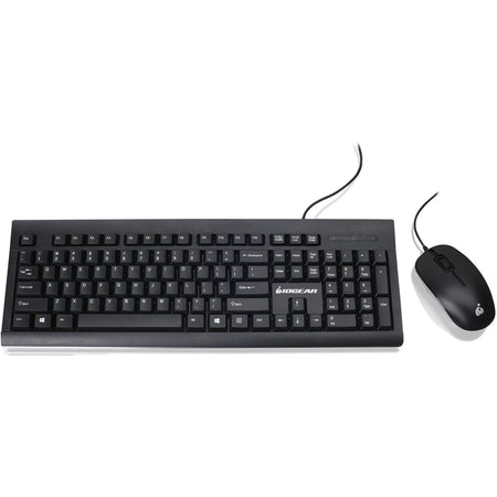 IOGEAR Spill-Resistant Keyboard/Mouse C - GKM513B