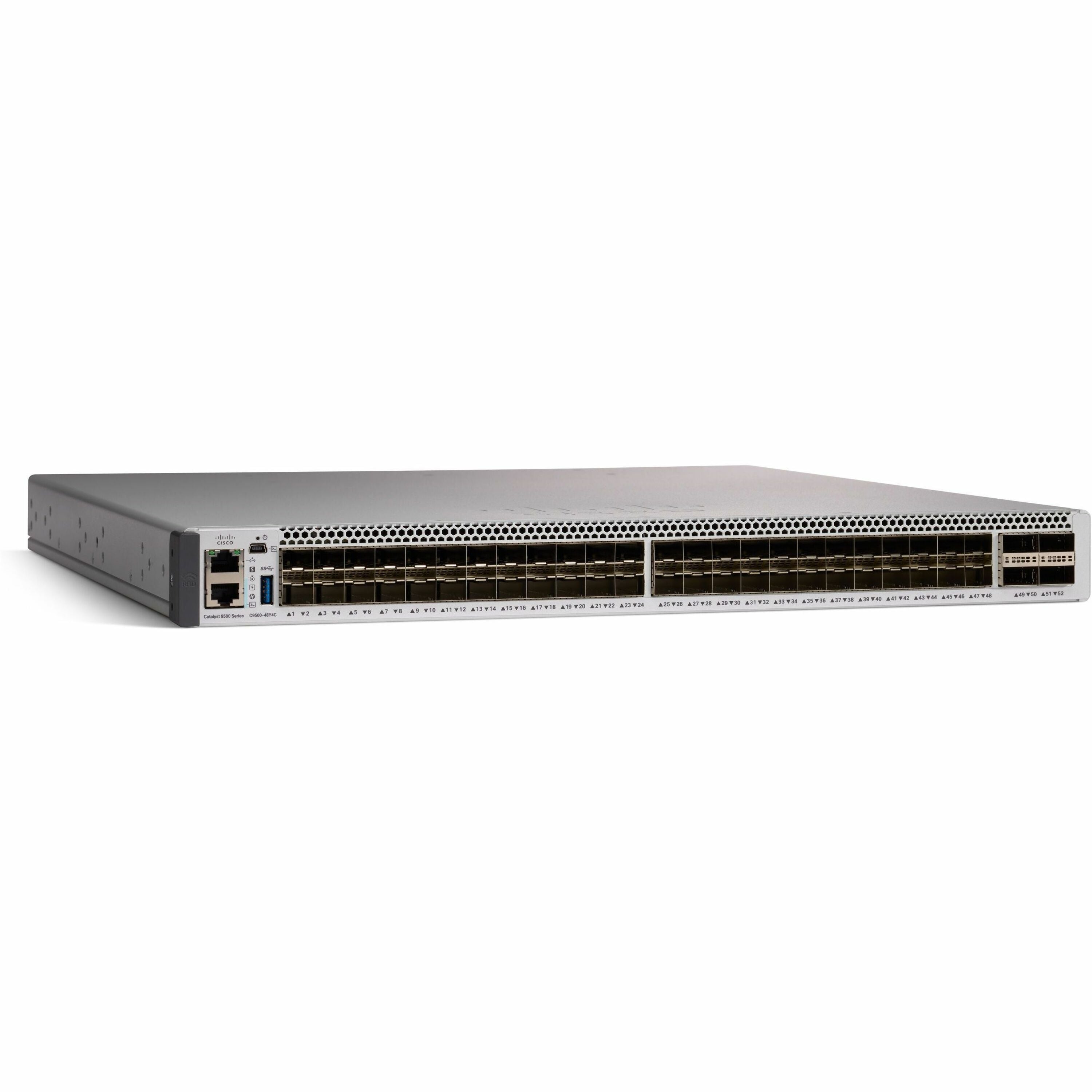 Cisco Catalyst 9500 40-port 10G switch, 8 x 10GE Network Module, NW Adv. License - C9500-48X-A-RF