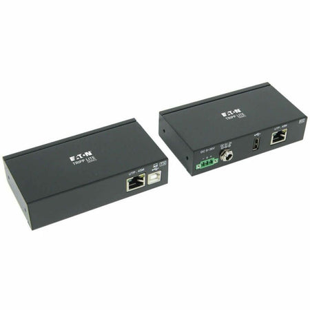 Eaton Tripp Lite Series 1-Port Industrial USB over Cat6 Extender, ESD Protection, PoC - USB 2.0, Mountable, 150 ft. (45.72 m), TAA - B203-101-IND