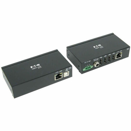 Eaton Tripp Lite Series 4-Port Industrial USB over Cat6 Extender, ESD Protection, PoC - USB 2.0, Mountable, 150 ft. (45.72 m), TAA - B203-104-IND