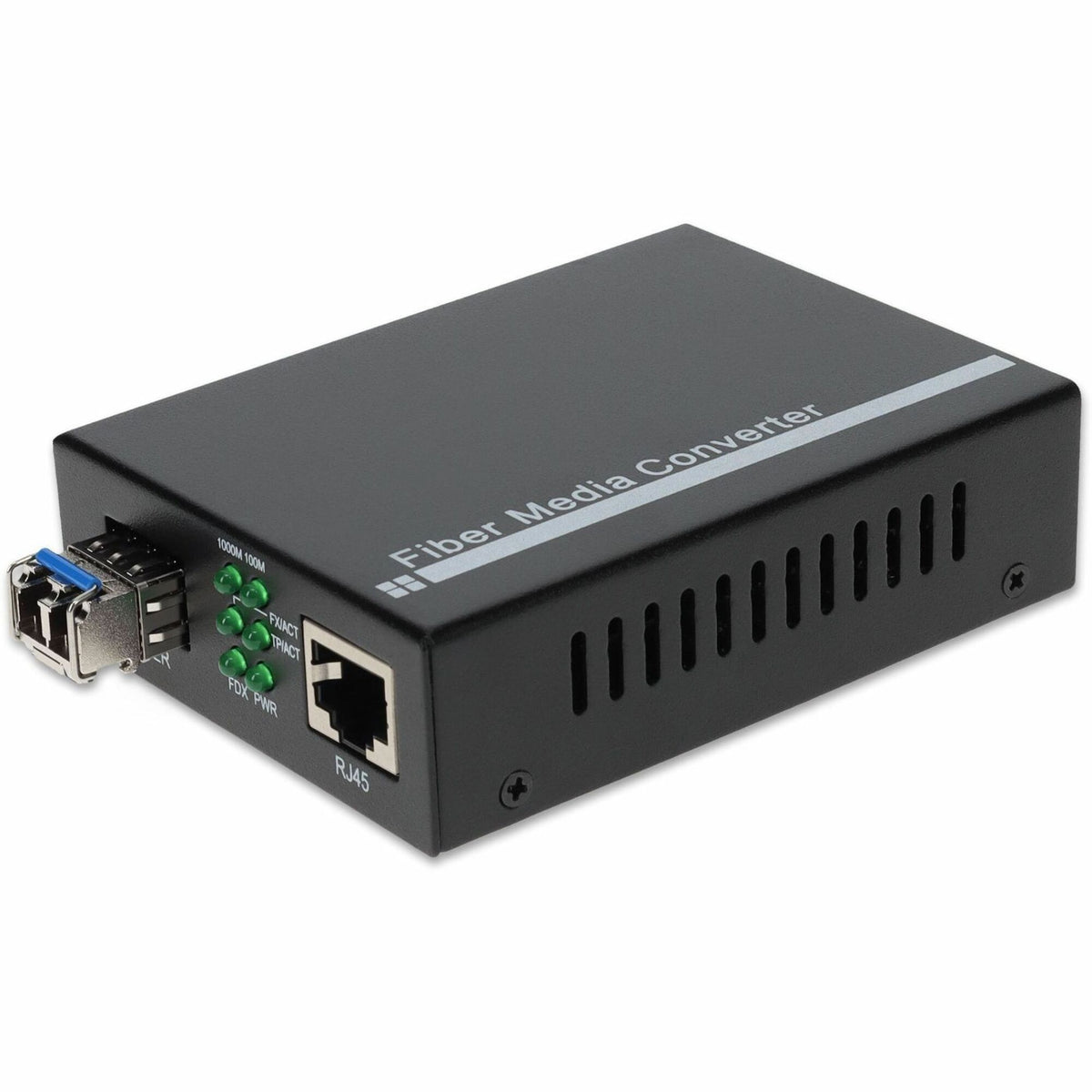 AddOn 10/100Base-TX(RJ-45) to 100Base-FX(LC) MMF 1310nm 2km Media Converter - ADD-FMC-FX-LC