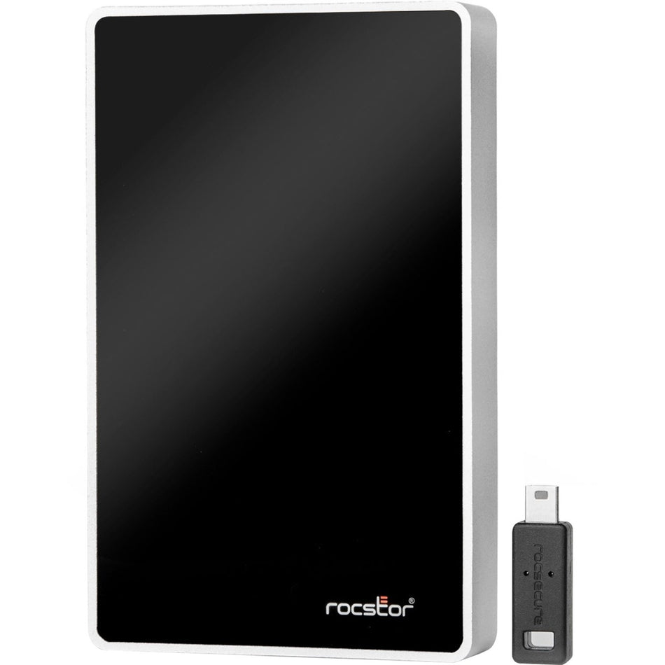 Rocstor Rocsecure EX32 1 TB Portable Rugged Solid State Drive - 2.5" External - SATA (SATA/600) - Silver - TAA Compliant - E68020-01