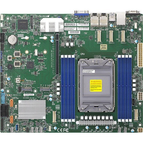 Supermicro X12SPO-NTF Server Motherboard - Intel C621A Chipset - Socket LGA-4189 - Intel Optane Memory Ready - ATX - MBD-X12SPO-NTF-O