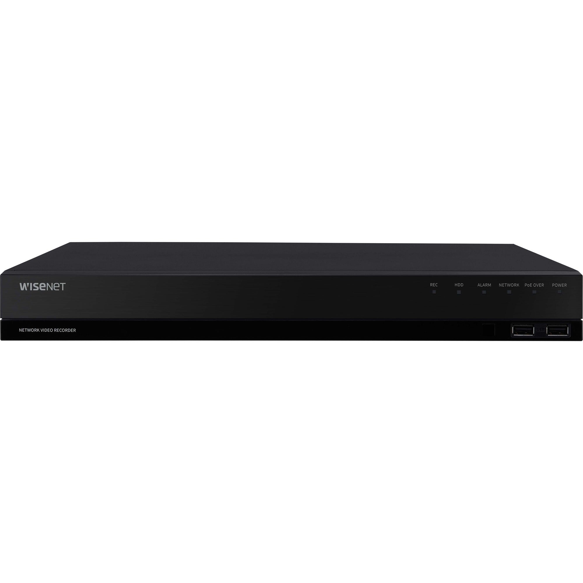 Wisenet 8 Channel WAVE PoE+ NVR - 1 TB HDD - WRN-810S-1TB