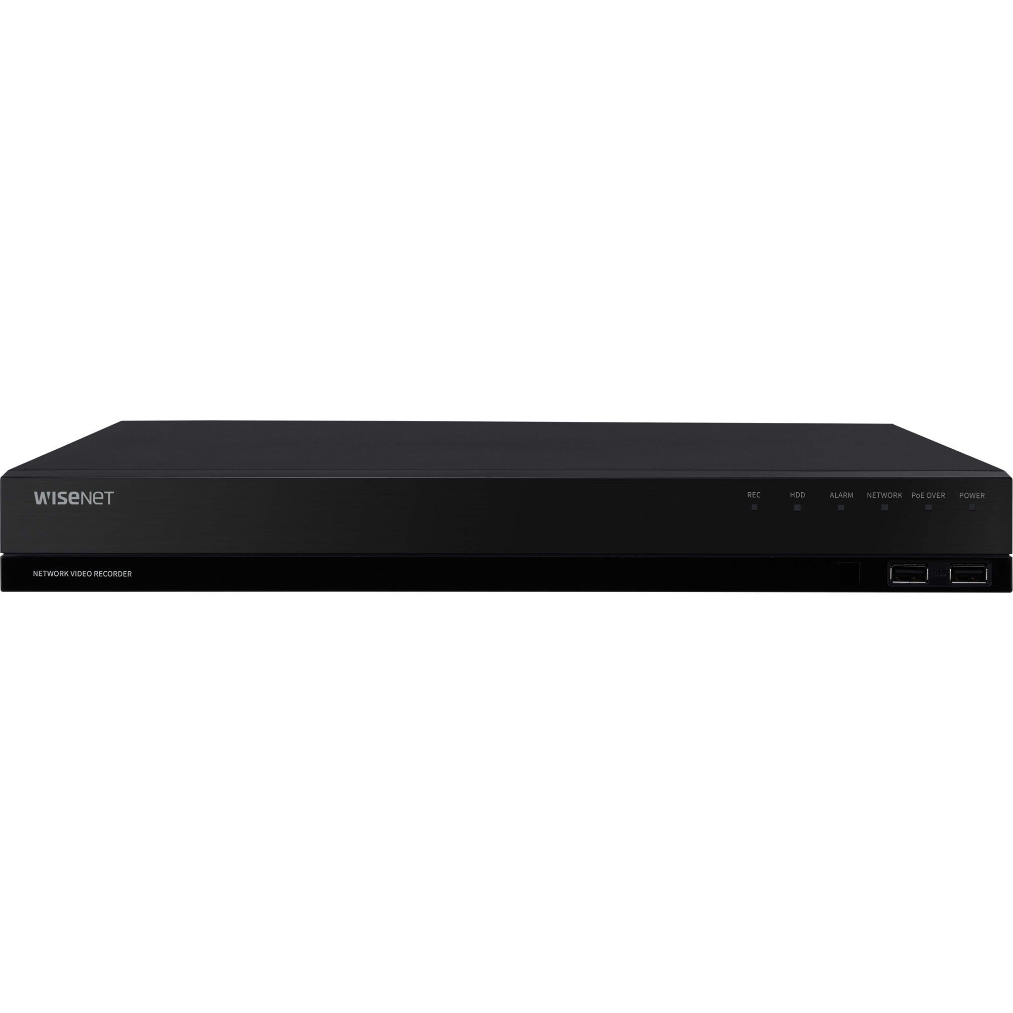 Wisenet 8 Channel WAVE PoE+ NVR - 2 TB HDD - WRN-810S-2TB