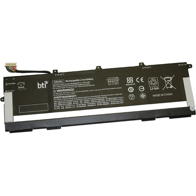 BTI OR04XL-BTI 7.7V 53.2WHR LI-ION BATTERY HSTNN-DB9C, L34209-2B1, HSTNN-IB8U, L34449-005, L34209-1B1, OR04053XL, L34209-1C1, OR04XL ELITEBOOK X360 830 G5, 830 G6 - OR04XL-BTI