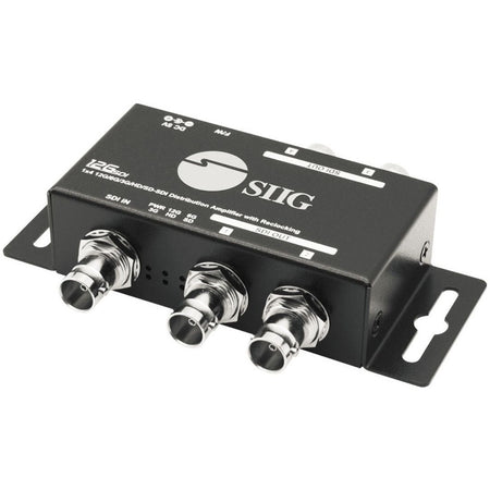 SIIG 1x4 12G SDI Distribution Amplifier - 70M - CE-SD0G11-S1